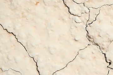Fototapeta premium Close up of rough limestone rock surface with pale ivory tones