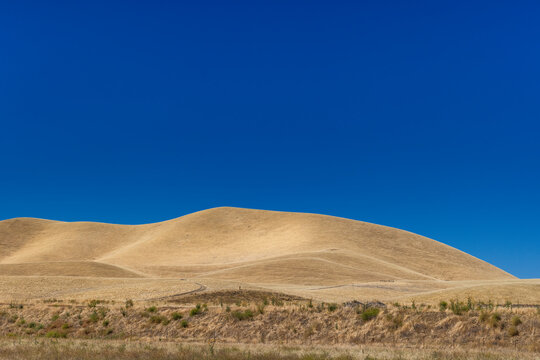 Pieito Hills in the San Joaquin Valley, California, USA