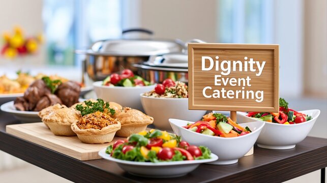 Dignity Event Catering Buffet Spread