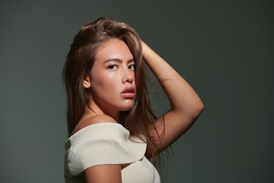 Glamour beauty model