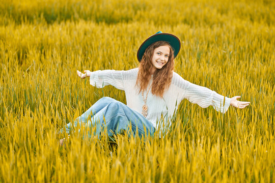 be happy with nature