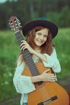 Happy Young musician