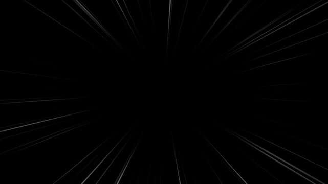 Abstract Manga Speed Lines zoom anime speed lines overlay animation. Anime speed line moves attack effect animation. 4K Animation Loop Anime Comic Speed Lines. Diagonal Anime Speed lines.