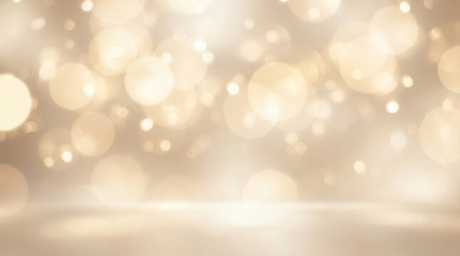 Elegant background with sparkling lights for product display