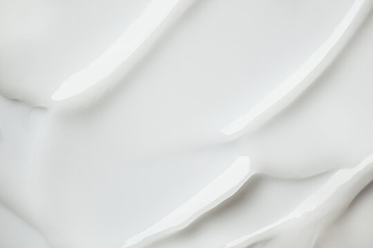 White facial cream texture background