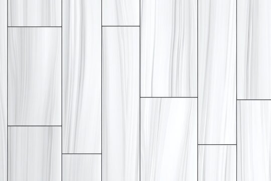 Modern White Wood Parquet Flooring Pattern Close Up Full Frame Background Texture Interior Design Architecture