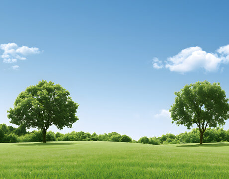 Hintergrund gr&uuml;ne Landschaft