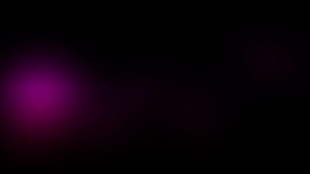 A deep magenta light pulse emerging from a dark void to create a smooth and elegant visual effect.