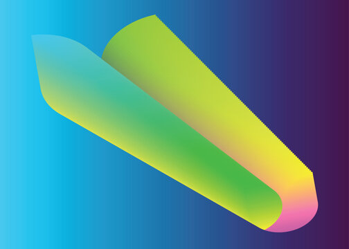 Vibrant gradient forms glide across a colorful backdrop. Smooth curves flow with a futuristic, abstract elegance. Soft hues blend from turquoise to magenta. Ideal for digital design, branding.