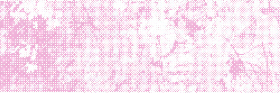 Bitmap colorful gradation background with a pixel pattern gradient. 8-bit retro style glitch effect.