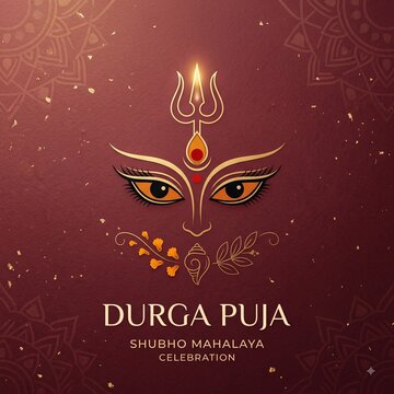 Goddess Durga. Happy Navratri