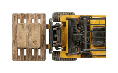 Yellow forklift png Heavy duty forklift cutout Industrial lift truck png Warehouse forklift cutout Material handling forklift png Logistics isolated transparent background image © shinha