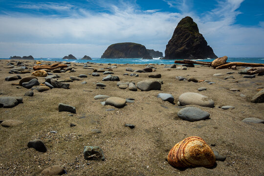 stones on the beach