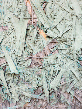 OSB Wood Chip Texture Background Board Material Construction Pattern Surface Shavings Panel Rough Closeup