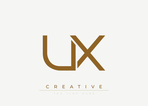 VX Creative Minimalist Logo Design For Branding And Modern Corporate Identity. letter logo design