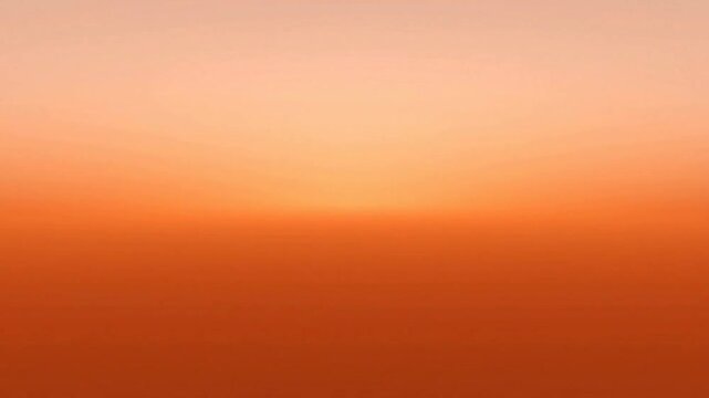 Abstract orange gradient background, smooth soft light texture for motion and projects sunset