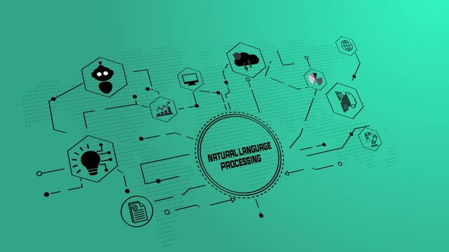 Natural Language Processing Engine Showcasing AI Text Analysis and Smart Communication.