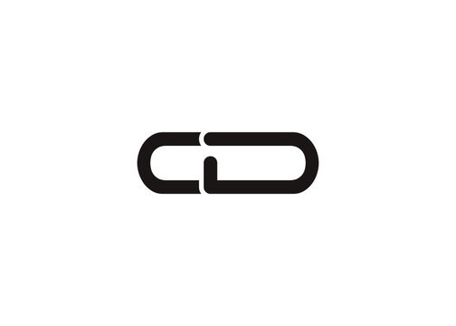 Text DD logo design. This monogram Logo Mark for Branding and Corporate Identity