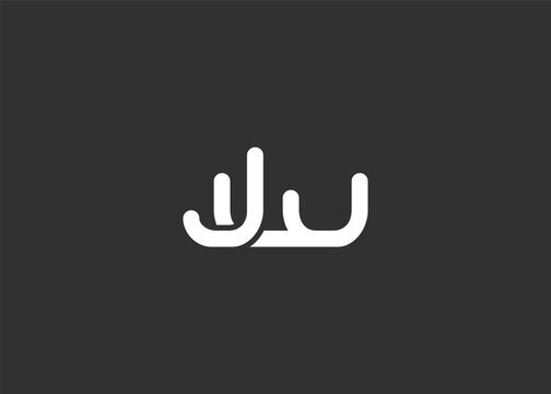 Text JW logo design. This monogram Logo Mark for Branding and Corporate Identity