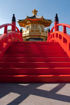 asia, china, hong kong, Chi lin nunnery pagoda