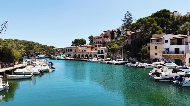 Puero Figuera, Mallorca at summer, Spain