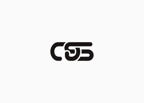 Text QS logo design. This monogram Logo Mark for Branding and Corporate Identity
