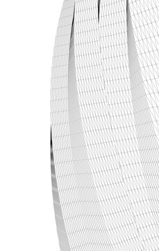 Architectural drawing. Futuristic background