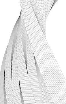 Architectural drawing. Futuristic background