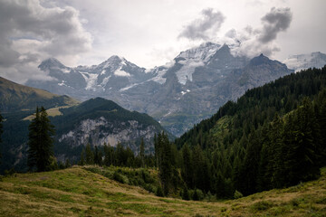Obraz premium Scenic views from rural parts of Switzerland