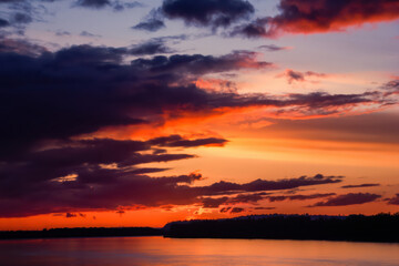 Fototapeta premium Oregon Columbia River Sunset