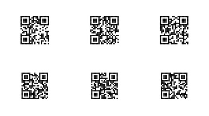 Fototapeta premium QR Code Mobile App Security Scanning