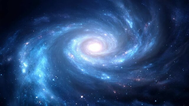 Stunning of a nebula galaxy in space.