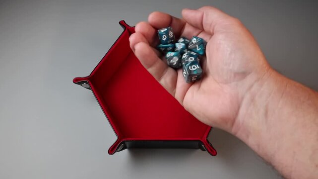 Rolling Dice Slow motion