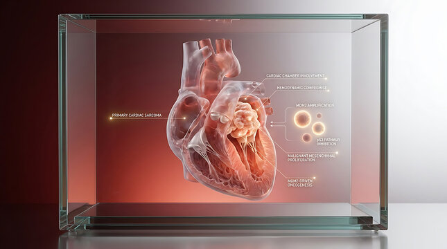 Primary Cardiac Angiosarcoma with MDM2 Amplification and Chamber Involvement