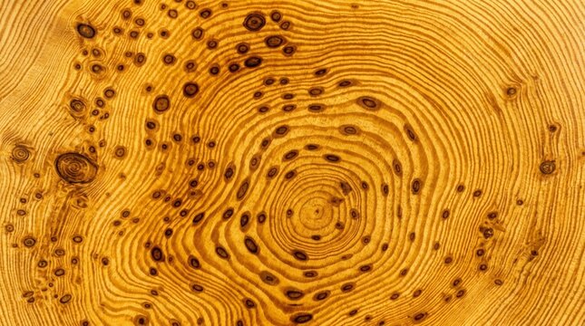 light golden honey birdseye pine wood annual rings texture background