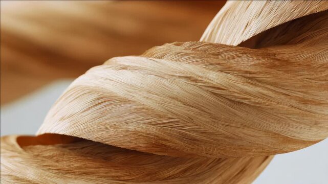 Closed brown wood vines forming intricate knots and folds against a white background.