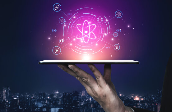 The quantum technology ecosystem as the core of future innovations. Quantum science will power advancements in AI, blockchain, and robotics. Motif