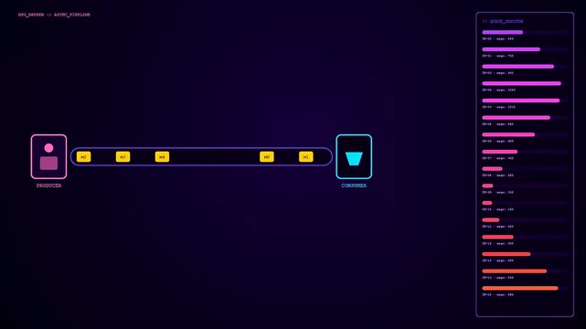 A conceptual api integration flow depicts digital information moving between software endpoints in a modern interface with glowing neon lines and colorful data node symbols