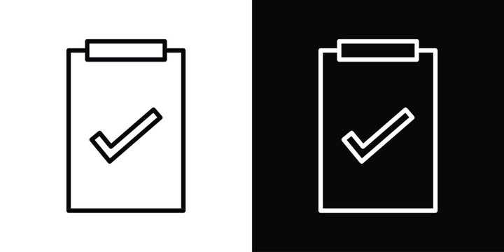Clipboard check icon