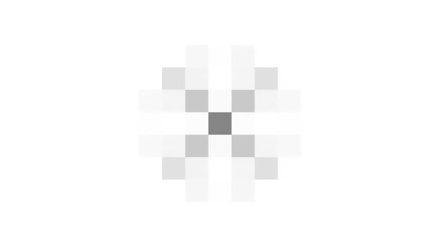 abstract white vector matte transition effect collection with alpha channel