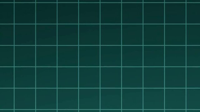 green checkered background