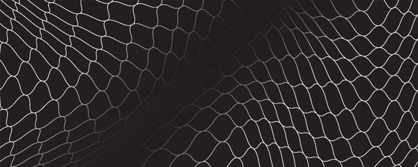 Mesh texture for fishing nets. Seamless pattern for sportswear or soccer goal, volleyball net, basketball hoop, hockey, athletics. Abstract net background for sports © Roni Febriansyah