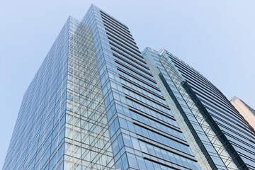 Obraz premium Modern glass office building exterio