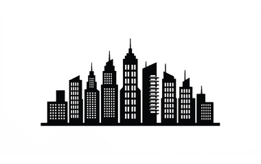 Fototapeta premium city skyline vector