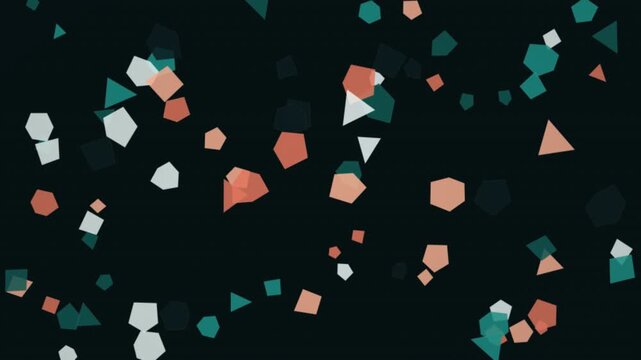 Terrazzo Chip Pattern Forest Green Deep Nature Chips Lush Botanical Texture Background