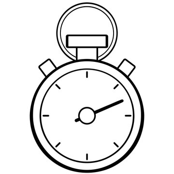 stopwatch vector illustration