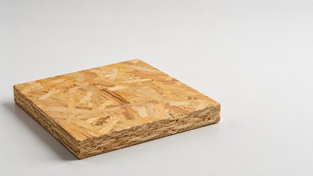 Thick OSB Material Sample with Exposed Cut Edge