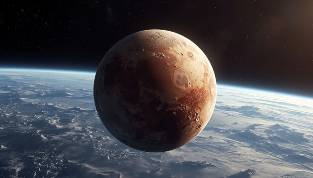 Dwarf planet Pluto. (1)
