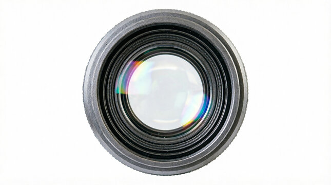 Close Up View Of Optical Microscope Lens For Laboratory Research