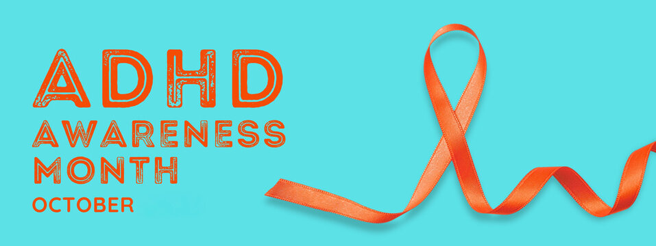 Colorful ribbons promote ADHD awareness during October